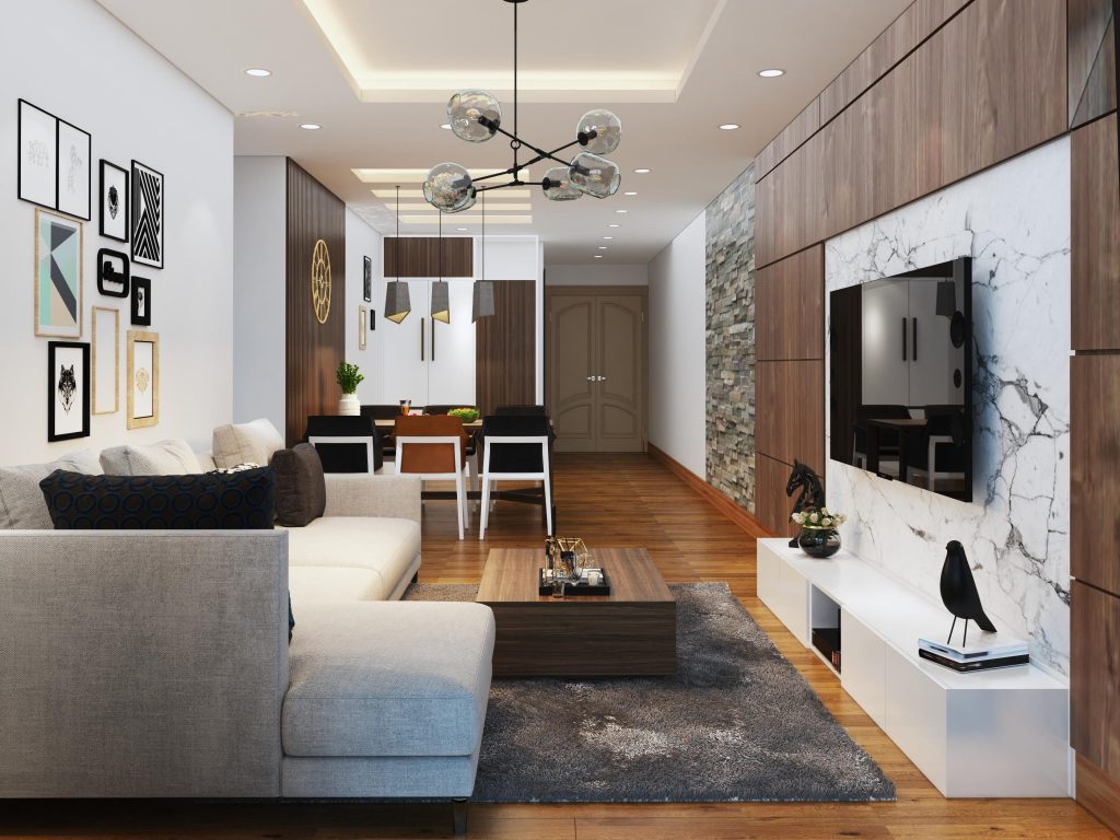 Nhu cầu thiết kế thi công nội thất chung cư hiện nay